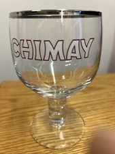 New Chimay Beer Glass Chalice Stemmed 16 oz Glasses  Belgium Same Day Shipping picture