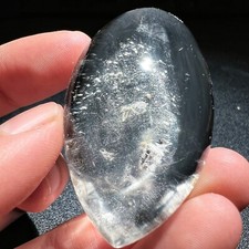 197ct Rare NATURAL Clear phantom Crystal Polished picture