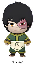 Avatar The Last Airbender Series 4 Figural Bag Clip 3 Inch Zuko picture