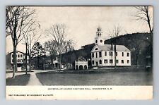 Winchester NH-New Hampshire Universalist Church Town Hall Vintage c1911 Postcard picture