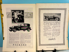Vintage Packard 2-25 & 6 & 8 Town Cars Advertisements picture