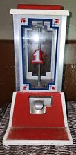 Vintage Dean 1 Cent Gum ball Machine Rare With All Glass Panels Marked  picture