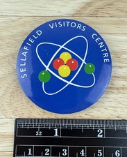 Sellafield Visitors Centre Pin Button Badge British Nuclear Fuels Attraction picture