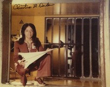 CHRISTINE DARDEN SIGNED 8x10 PHOTO AERONAUTICAL ENGINEER NASA RARE BECKETT BAS picture