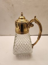 Vintage Diamond Crystal Decanter Pitcher picture