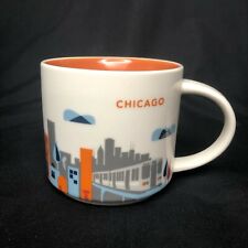 Starbucks Coffee Tea Mug Cup You Are Here Chicago City 2013 New w Tags picture