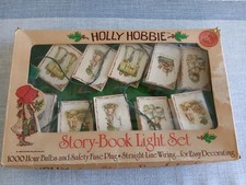 Vintage Holly Hobbie Story-Book American Greetings String Light Set,Rare picture