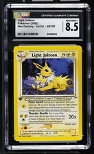 2002 NEO DESTINY SET POKEMON TCG 1ST EDITION #48 LIGHT JOLTEON CGC 8.5 NM/MT+ picture