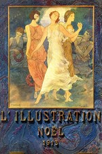 🎨 Vintage L'Illustration Noël 1913 Poster - 24x36” Retro Home Decor picture