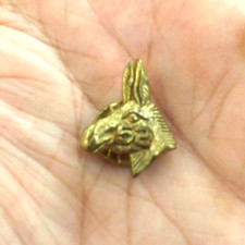 RARE VTG. 1952 DEMOCRAT DONKEY CUFFLINK JOHN SPARKMAN ADLAI STEVENSON pin *READ* picture