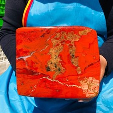 11.5LB TOP Natural Red jasper Quartz Crystal mineral specimen Healing Decoration picture