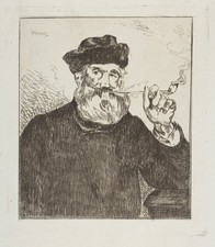 Edouard Manet The Smoker Vintage 1866 Art Reprint Wall Art picture