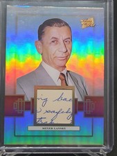 2026 Pieces of the Past Premium Meyer Lansky Handwritten Relic picture