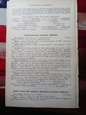 1890 Train Report STEWARTSTOWN RAILROAD COMPANY New Freedom Pennsylvania York Co picture