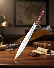 Handmade Sting Sword Lord Of the Rings Elven Medieval Dagger Frodos Bilbo Movie picture