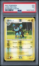PSA 7 Luxio 51/130 Diamond & Pearl Reverse Holo 2007 picture