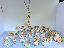 Vintage Ashton-Drake HollyDay Angels by G.G. Santiago 27 Pc Lot Tags & Bags of picture