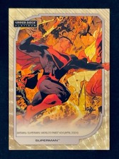 2026 UD DC Platinum Superman Superfractor 1/1 One Of One Golden Treasures #143 picture