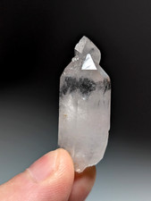 VERY Unique Quartz Crystal Point, Garland County, Arkansas, Double Terminated picture