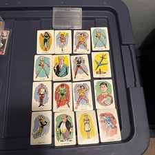 1966 BATMAN - Whitman Playing Cards - Rookie Set part set with box 16 cards picture