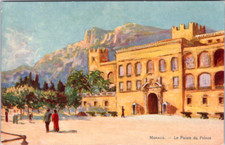Vintage Postcard Le Palais Du Prince Monaco picture
