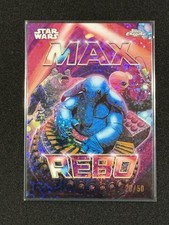 Topps 2026 Topps Chrome Star Wars Max Rebo Galactic Maximalists GMAX-REBO 20/50 picture