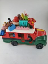 Ecuadorian Folk Art Hand Painted Bus picture
