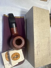 VINTAGE EHRLICH ESTATE TOBACCO PIPE LATE COMPLETE W/ BOX And Matches picture