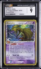2006 POKEMON EX DRAGON FRONTIERS REVERSE HOLO #8/101 NINETALES CGC 9 picture