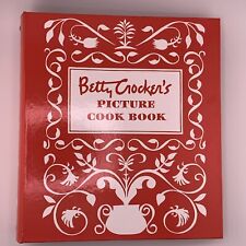 Vintage 1950s Betty Crocker Picture Cookbook Recipes Indexed Red 5 Ring Binder picture