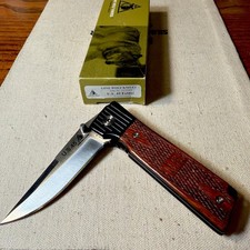 Lone Wolf US 45 First Production Run Folding Pocket Knife w/ Box new never used  picture