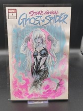 Spider-Gwen: Ghost Spider #1 Blank • Marvel • 2018 • Vol. 1 • Sketch Tehani Farr picture