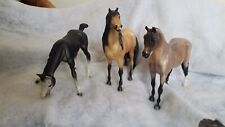 3 Breyer Horses Blond/Brn/ Black picture