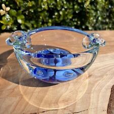 Vintage Joe St. Clair  Controlled Bubble Glass Ash Tray picture