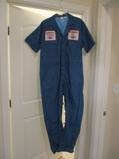 VTG NOS CHEVROLET CITATION NUMBER 1 RACING COVERALLS JUMPSUIT Sz L -1980s - READ picture
