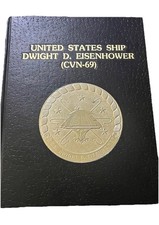 USS Dwight D Eisenhower CVN-69 Mediterranean Cruise Book 1983 Navy picture