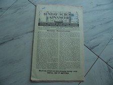 VERY RARE Sunday School Advancer  picture