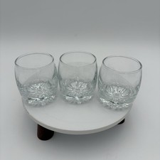 Set of 3 Bormioli Rocco Galassia Shot Glasses 2.25