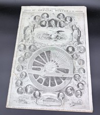 Feb 1893 OFFICIAL ROSTER Of The Columbian Exposition Chicago World’s Fair picture