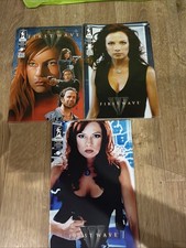 FIRST WAVE #1 Lot Of 3 Variant 2001 ANDROMEDA COMIC TRACY LORDS PHOTO Nm Avg B&B picture