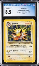 1999 JOLTEON HOLO #4/64 JUNGLE- UNLIMITED CGC 8.5 picture