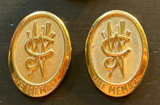 2 NCJW National Council Of Jewish Women Life Member Lapel Pins picture