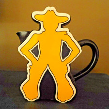 VINTAGE DEPT 56 RODEO PITCHER  /  DISCONTINUED EXCELLENT CONDITION picture