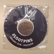 Westworld Loot Pins January 2018 Discover Maze Enamel Pin picture