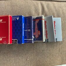 Vintage 6 Decks Of NIB Airline Playing Cards AA, Delta, UA, WA picture