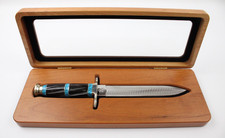 BUCK Custom Knife #038 / 250 Dagger with Wood Box picture