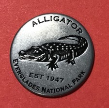 Everglades National Park Alligator and Manatee Collectible Token picture