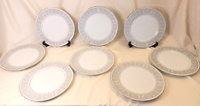 VTG Imperial China Whitney Dalton, silver, Japan, 5671, 8 dinner plates picture