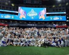LOS ANGELES DODGERS 2025 World Series Champions Print 8x10 Photo Print Reprint picture