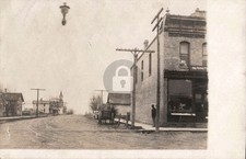 Street View Grant MI Michigan #1 RPPC Photo Postcard COPY picture